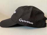 Taylor Made Performance Hat Black with White Logo