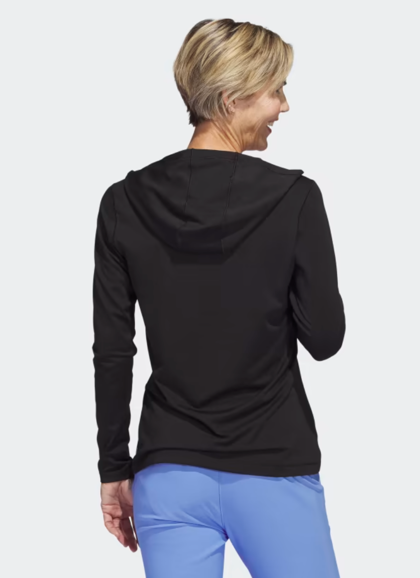 Women's Performance Golf Hoodie - Black