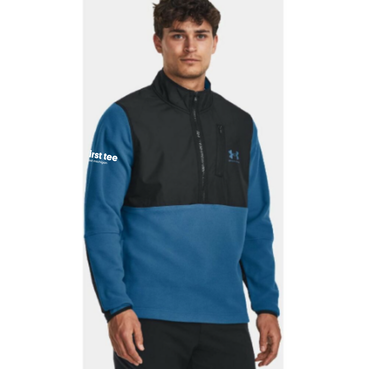 アンダーアーマー UA COLDGEAR INFRAREDフルジップフーディー Under Armour Men's ColdGear Infrared 1/2 Zip - S & M Only