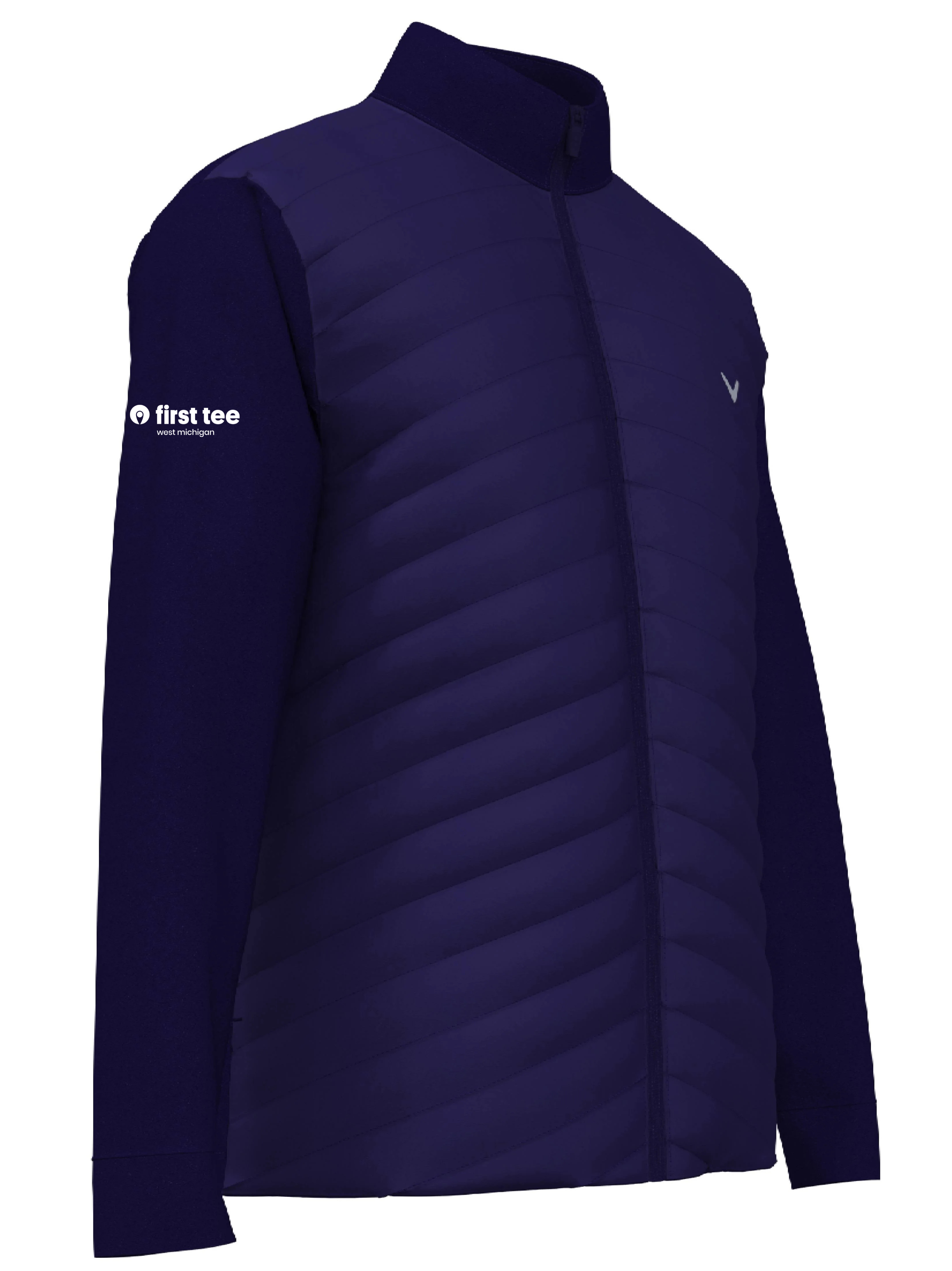 Callaway Mens Quilted Puffer Full Zip Golf Jacket – First Tee West
