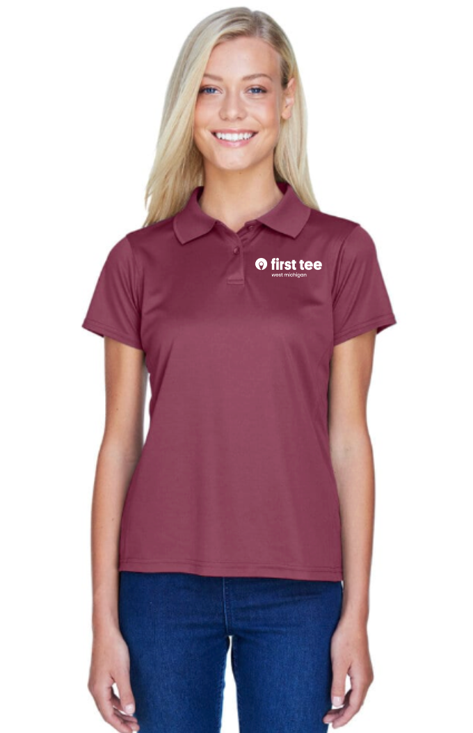Ladies Polo - Burgundy