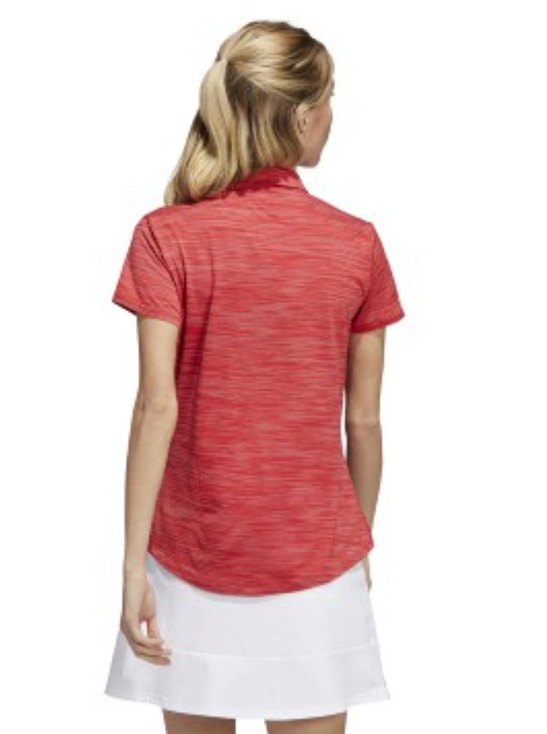 Women's Space Dye Polo - Red