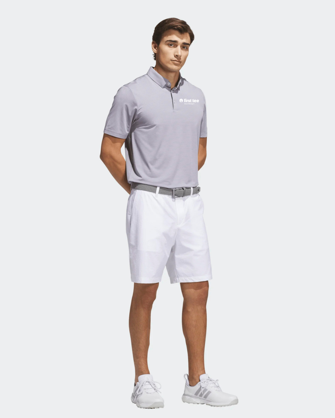 adidas Pencil Stripe Climacool Polo