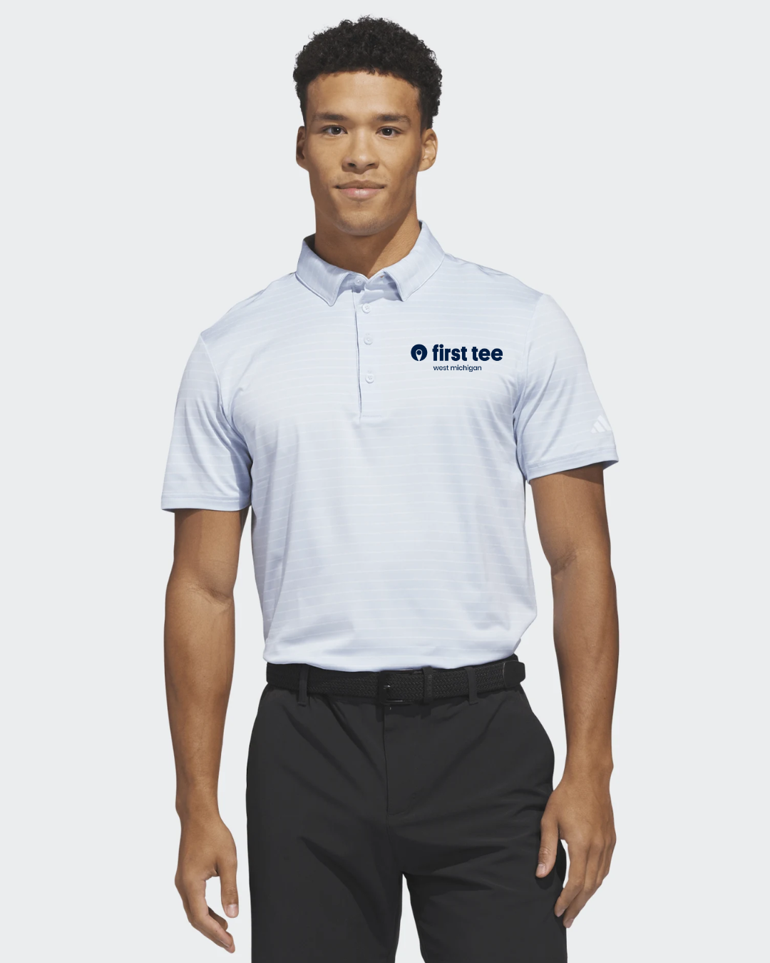adidas Ultimate365 Dash Stripe Polo