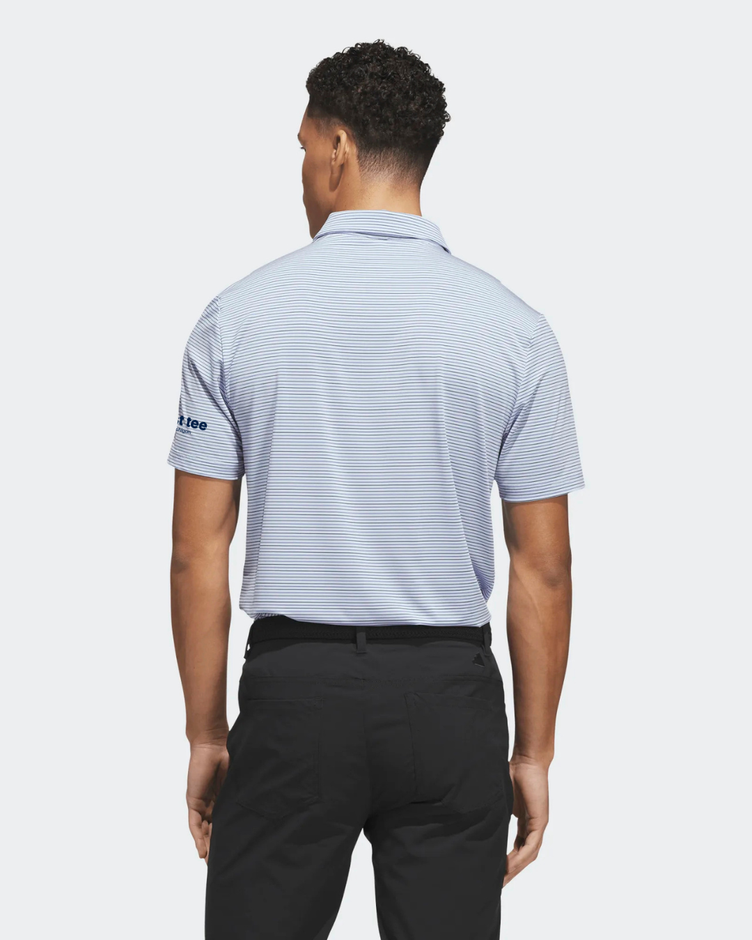 adidas Three Color Stripe Polo