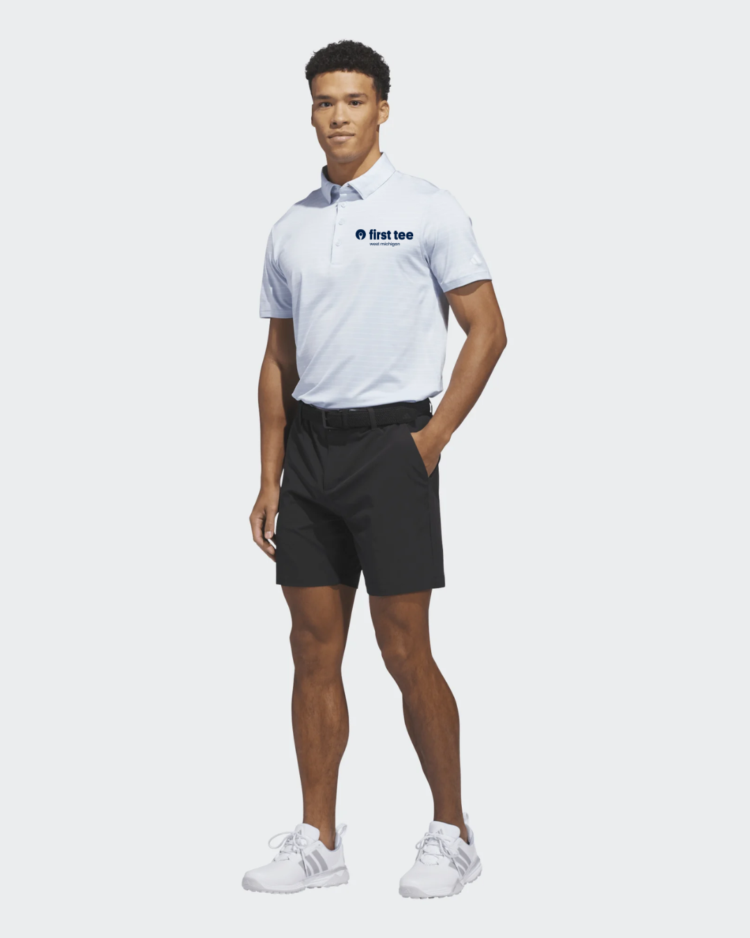adidas Ultimate365 Dash Stripe Polo