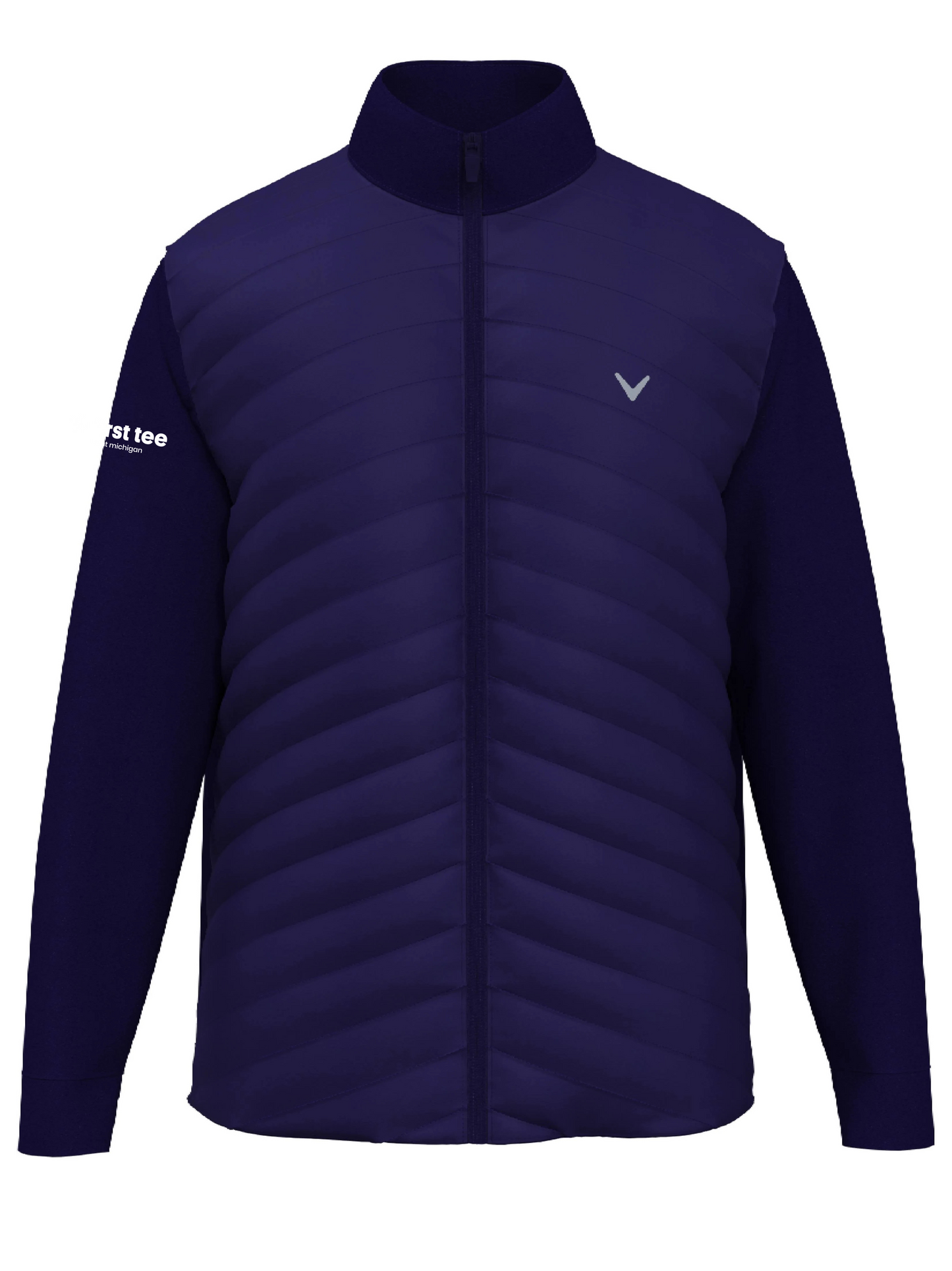 Callaway Mens Quilted Puffer Full Zip Golf Jacket – First Tee West