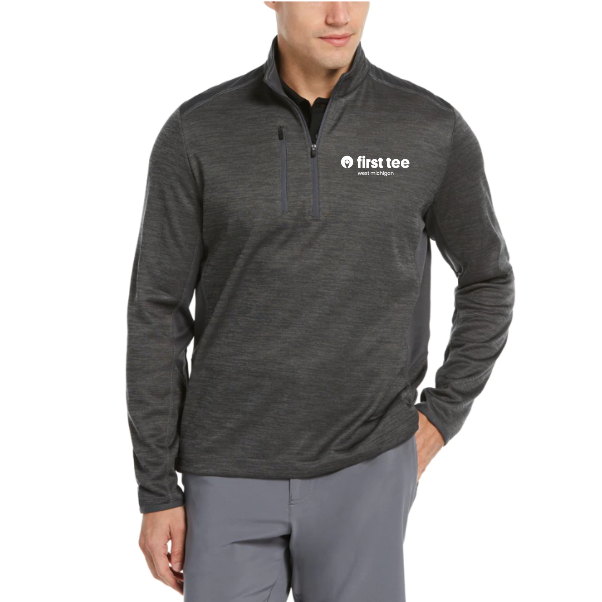 Callaway Dual Action 1/4 Zip Pullover - Gray or Navy – First Tee