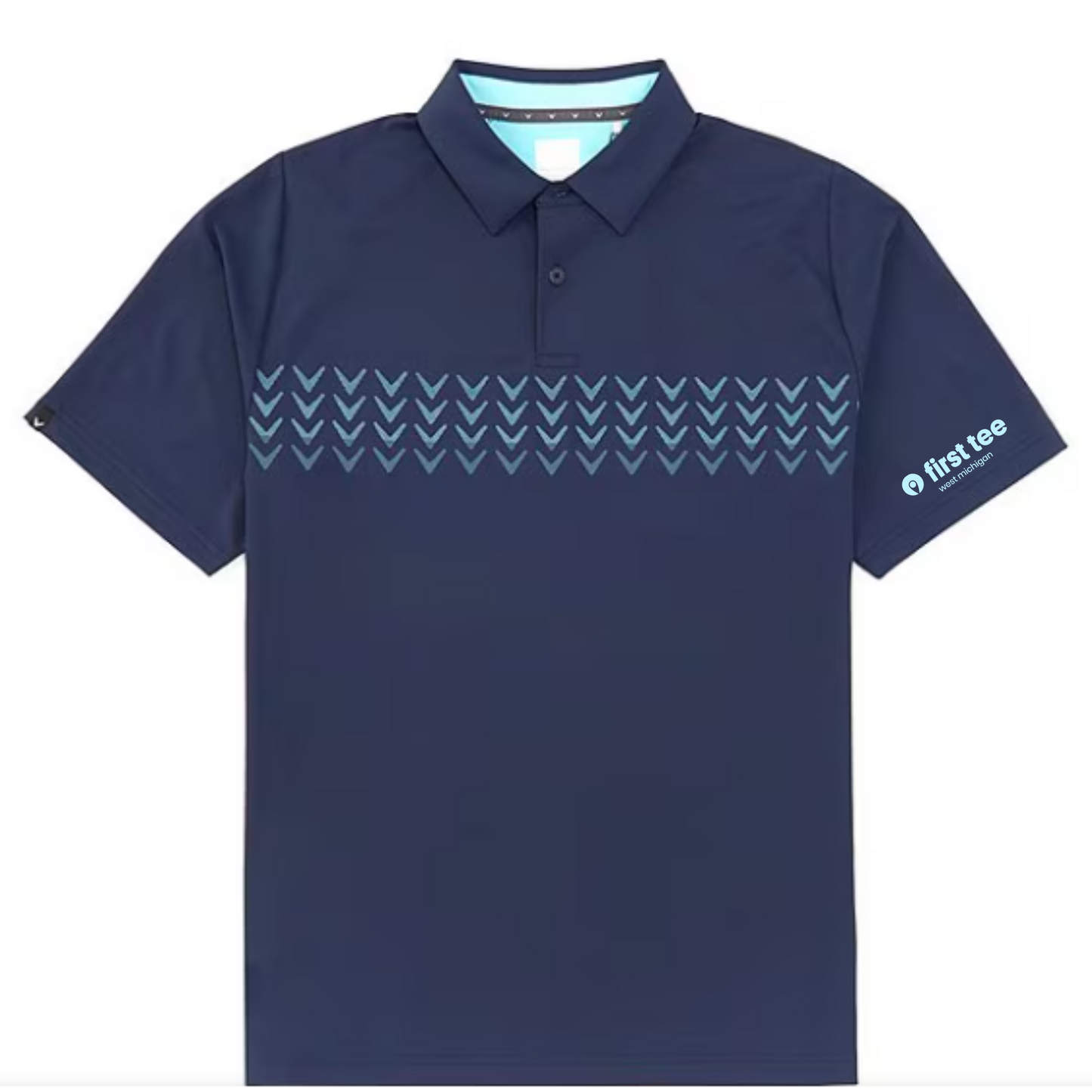 Men's Callaway Trademark Golf Polo - Navy