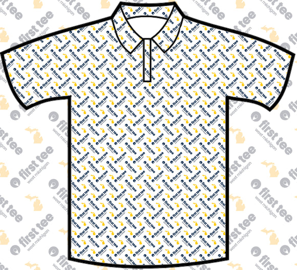 Michigan Wolverine First Tee Polo - Delivery by March 22, 2024