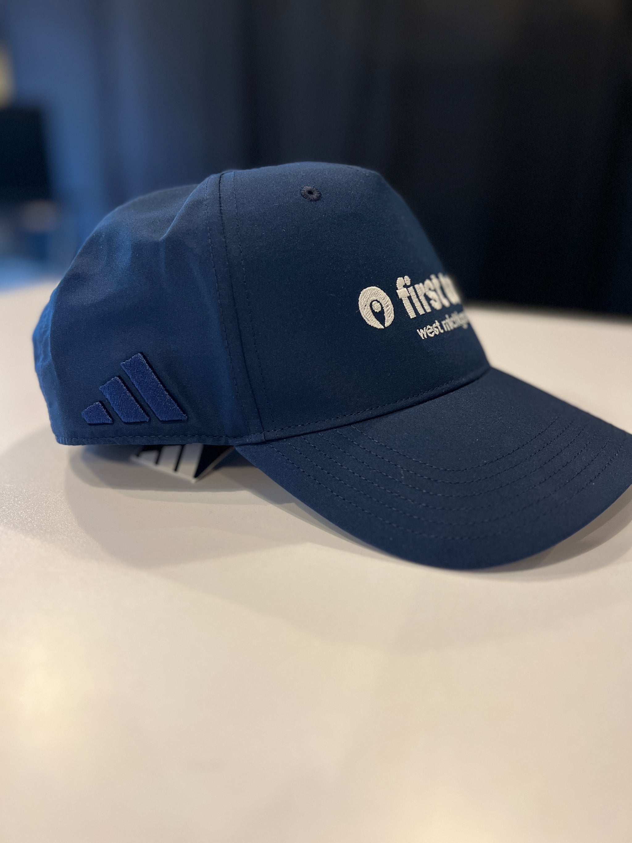 Navy Adidas Golf Performance Hat – First Tee West Michigan