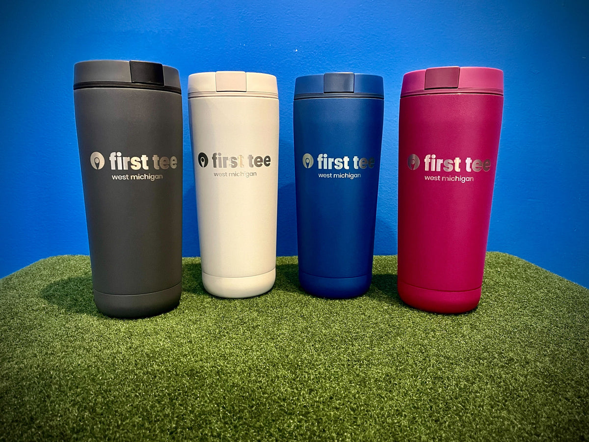 THERMOS 18 oz Travel Tumblers Stainless Steel First Tee West Michigan