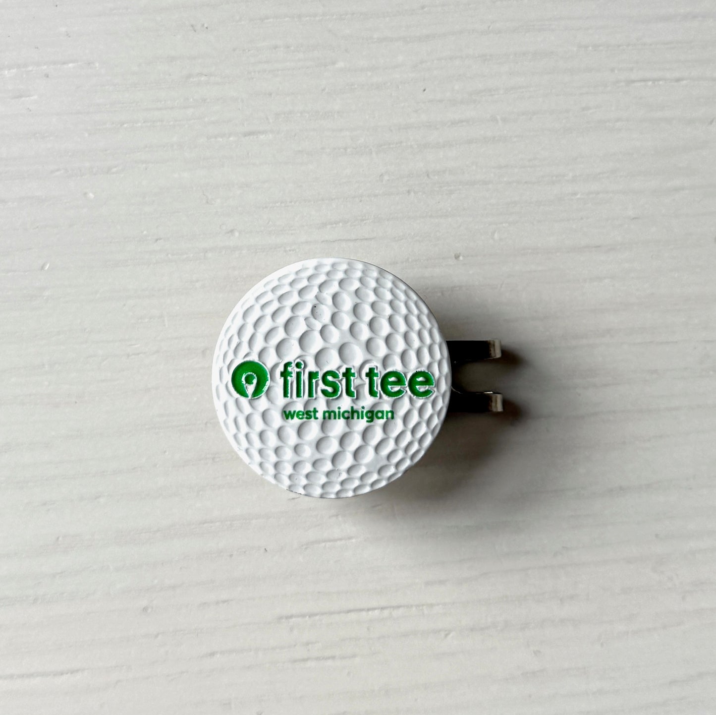 First Tee Ball Marker with Hat Clip