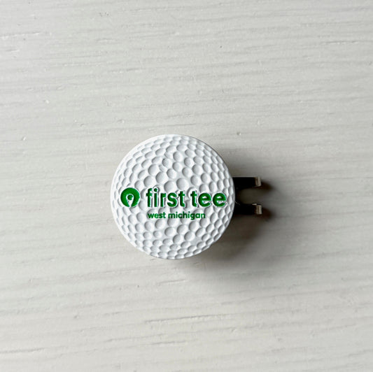 First Tee Ball Marker with Hat Clip