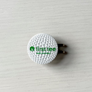 First Tee Ball Marker with Hat Clip