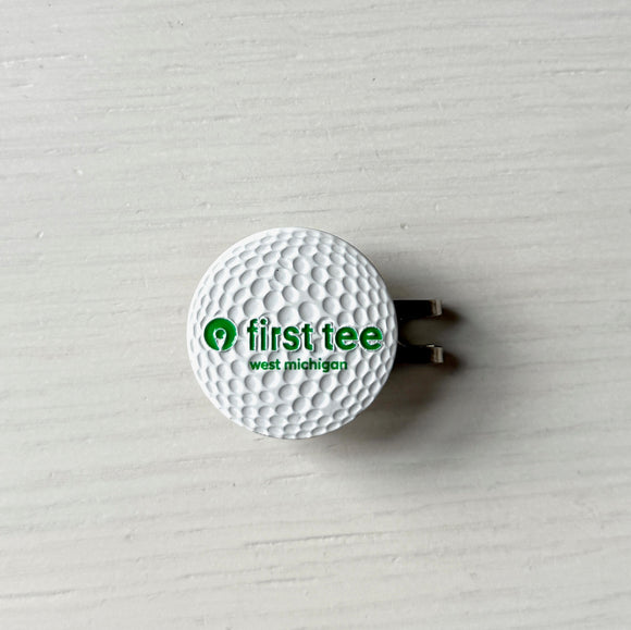 First Tee Ball Marker with Hat Clip