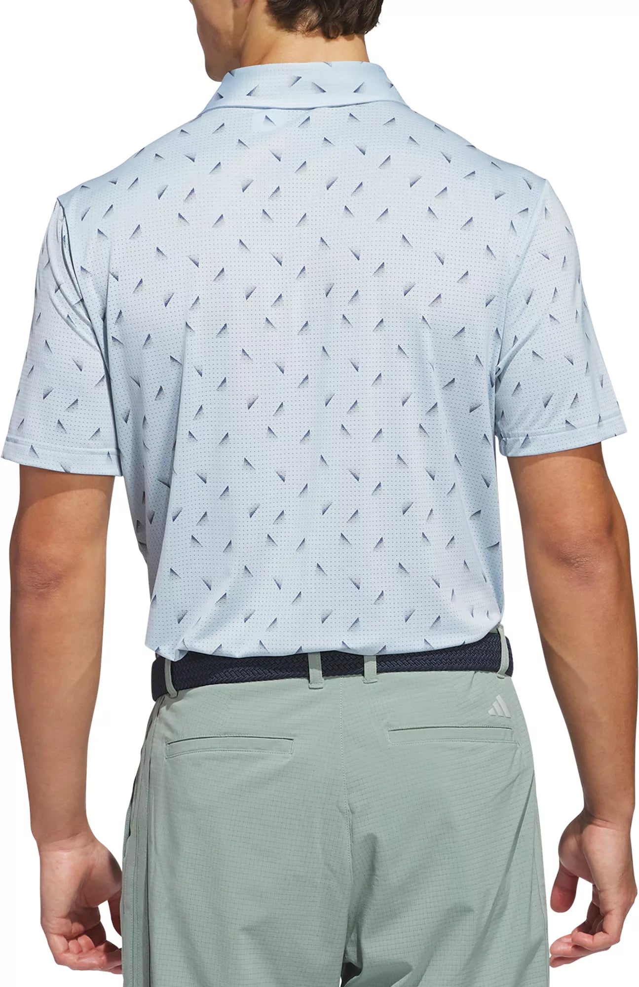 adidas Men's Ultimate365 Mesh Print Golf Polo