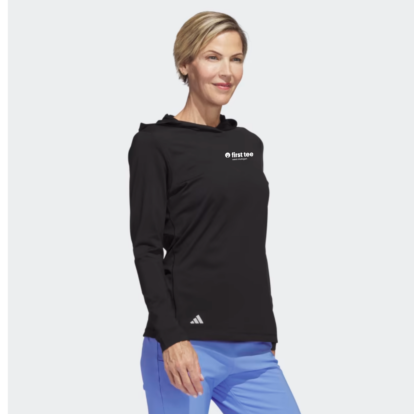 Women's Performance Golf Hoodie - Black