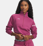 Fuchsia Rival Fleece 1/2 Zip