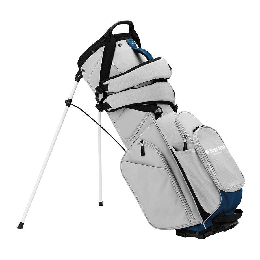 TaylorMade Silver/Navy FlexTech Stand Bag