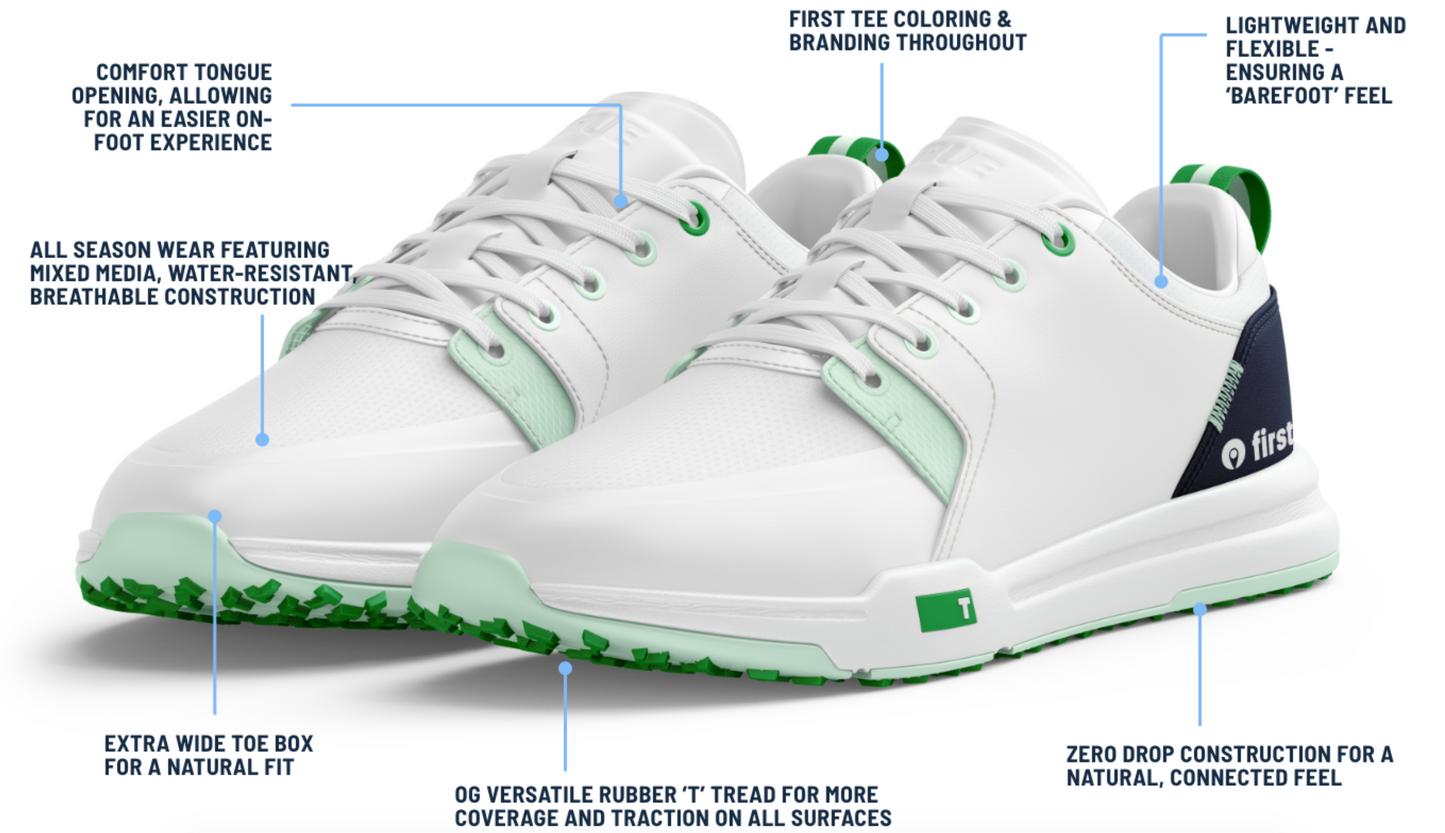 First Tee TRUElinks OG Cush Golf Shoes - Mens & Womens