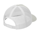 Silver & White Trucker Hat
