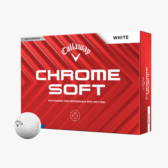 1 Dozen Callaway Chrome Soft Golf Balls (First Tee Logo)