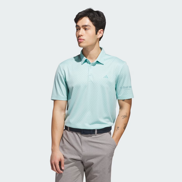 adidas Core Allover Print Polo Shirt