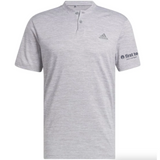 Adidas Men's Textured Stripe Polo Shirt