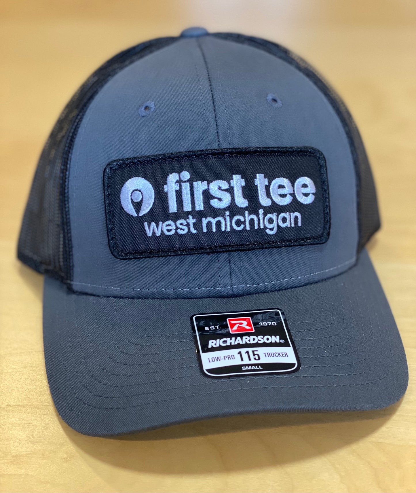 Richardson Trucker Hat with Patch - size S/M